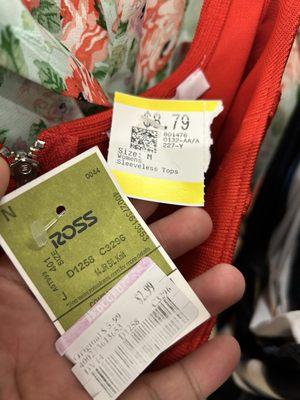 $2.99 brand new tag, priced at almost $9?