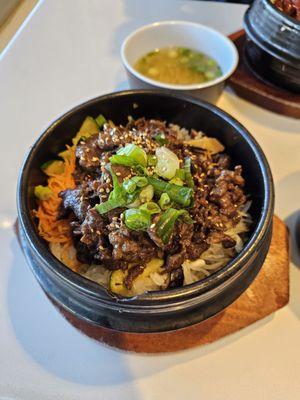 Beef Hot Stone Bibimbap