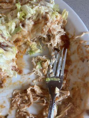 Roach in my food at Los garisolas/La terrezara DISGUSTING