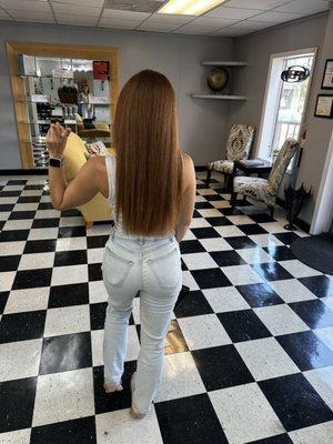 Walking out of Kevin's salon feeling like a million bucks