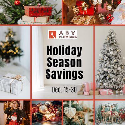 is offering holiday discounts from December 15-30, 2025! Call us at 425-300-6600