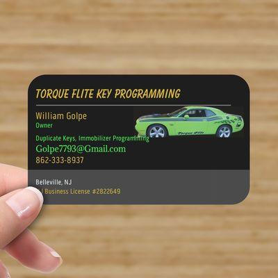 Torque Flite Key Programming