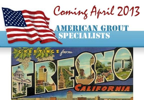 American Grout Specialists comes to Fresno California with 10 years experience as the grout and tile experts in the Bay Area.