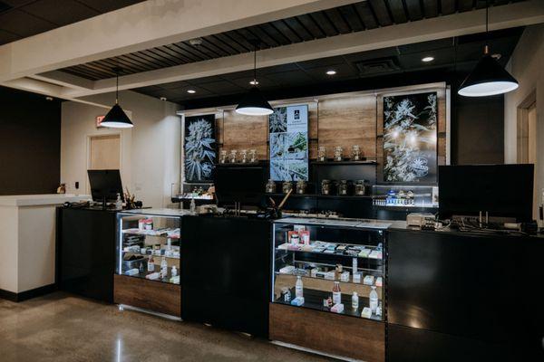 Interior - Urban Wellness Cannabis Dispensary. Recreational sales start April 1, 2022