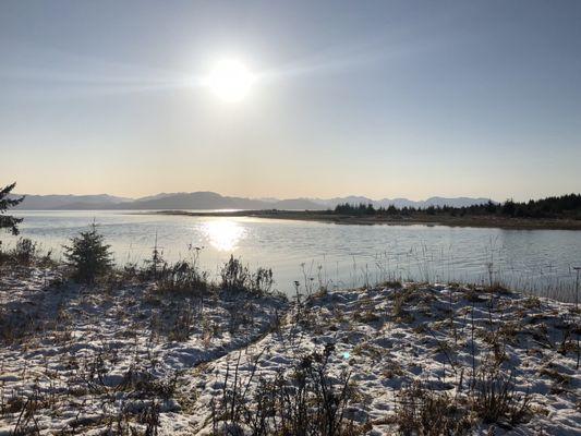 After a short walk, this is your view of the nearby beach! Gorgeous!