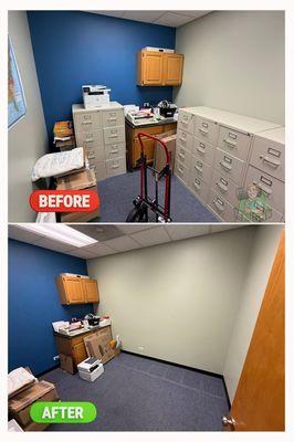 Office Cleanout Services - Moving out of your office? We'll handle the cleanup.
