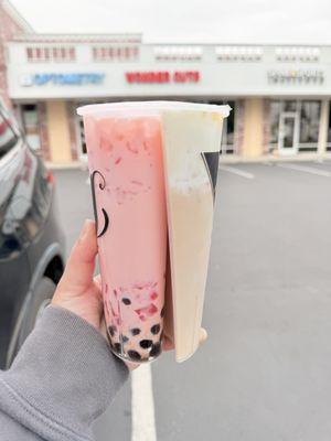 Split Cup Pretty in Pink and sugar coat