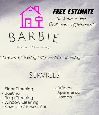 Barbie House Cleaning
