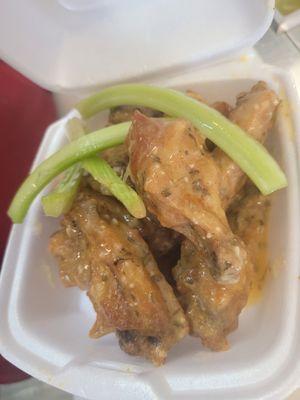 Garlic parm 8 Wings