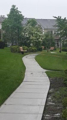 Helping auntie choose her new home at Dutchgate.