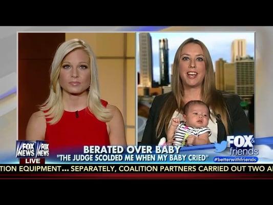 Attorney Stacy Ehrisman appeared on Fox News after she filed a complaint against an immigration judge.
