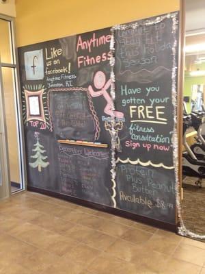 Cool Blackboard at Anytime in Johnston's