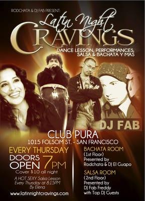 Salsa Latin Night Cravings