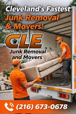 CLE Junk Removal & Movers - Reliable, Fast & Local
Looking for dependable junk removal or moving services in Cleveland, OH?
Call Us Now!