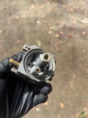 Dirty carburetor