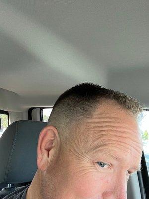 Fresh fade!!! @briquintana She blesses lives!!!