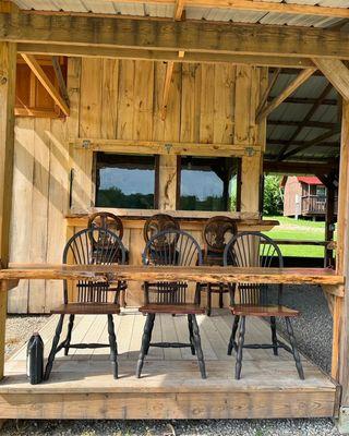 shelter house sitting area