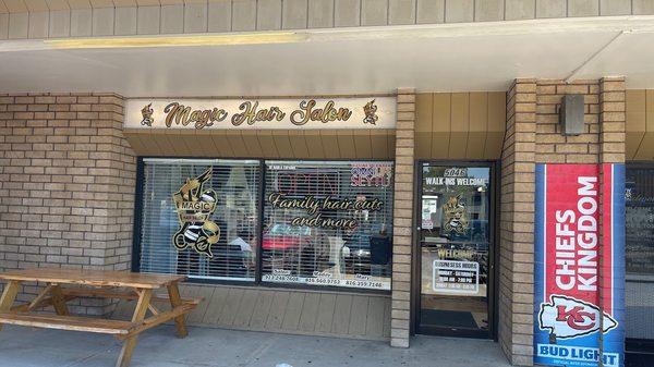 Great location! Corner of Lamar Ave. & 51st Street.