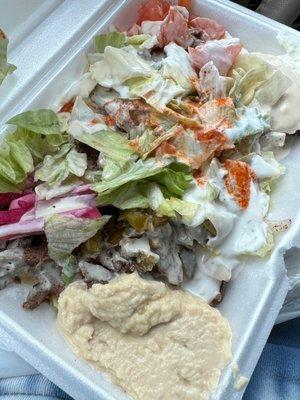 Lamb Shawarma Bowl (Beef/Lamb) Halal