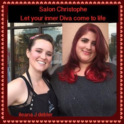 "Anything with love and patience is possible" hair by ileana