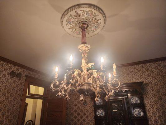 Amazing detailed chandelier