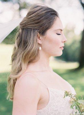So Amazing to work with this beautiful bride. Hair & Makeup