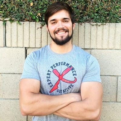 Just your typical personal training photo!