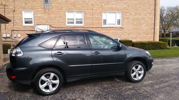 2007 Lexus RX350. Thanks Hi-Tech! She looks terrific!