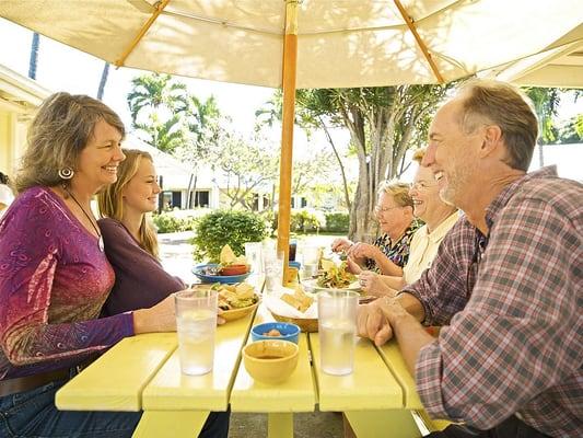 Kauai's Favorite Mexican Food Restaurant with courtyard dining - Monico's Tacqueria