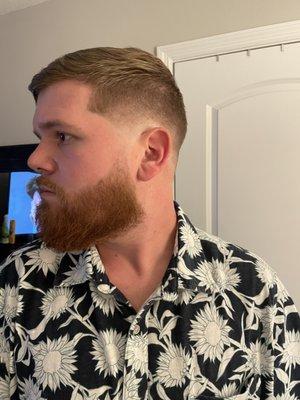 hair cut & beard trim