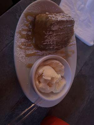 Fried Pound cake it was good