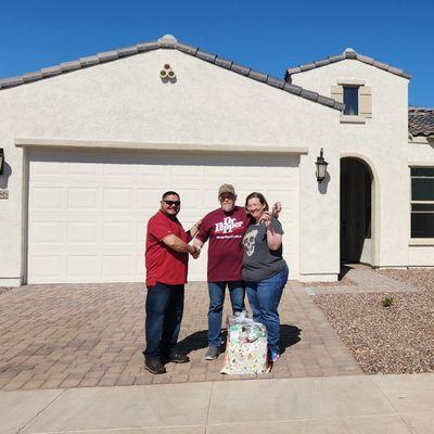 Ross home in San Tan Valley.