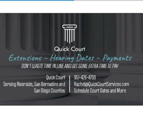Quick Court Services