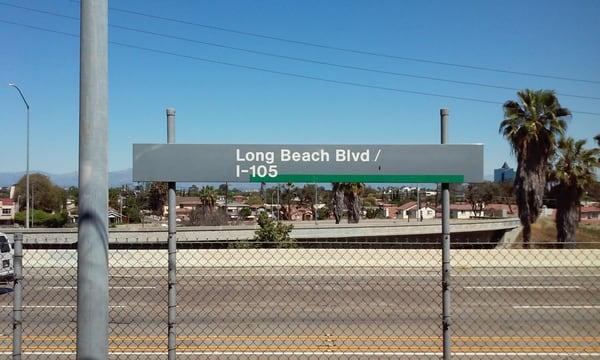 Long Beach Boulevard/I-105 Green Line Station
