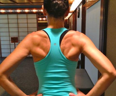 Working with my trainer Stephanie Laff 3x/week for years...JH