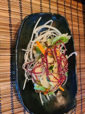 Complimentary salad appetizer