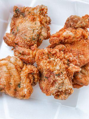 Fried chicken is delicious!