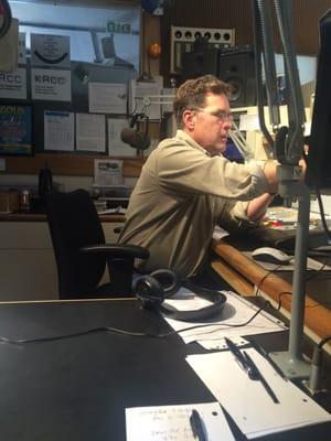 Helping out with the #membershipDrive at @KRCC!