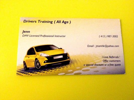 Jenn Driving Instructor