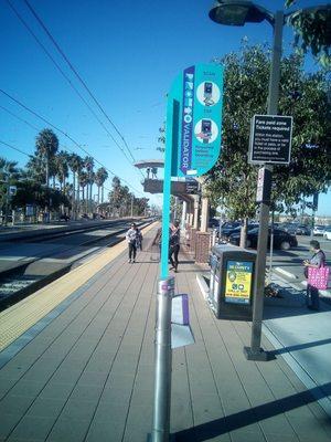 Palm Avenue Trolley Station