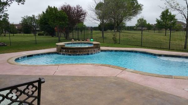 Before and after pictures My pool is beautiful. It now has a natural glow to it. We love it