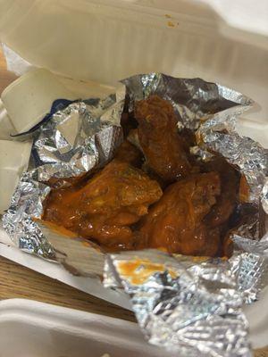 Great size wings, flavourish and juicy