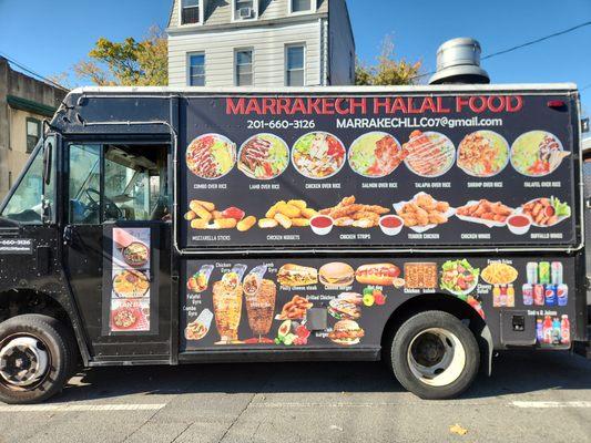 Marrakech halal food truck