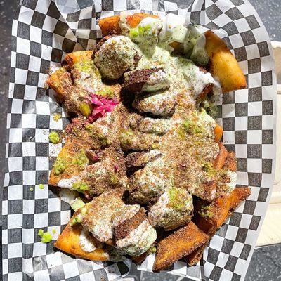 Falafel Nachos