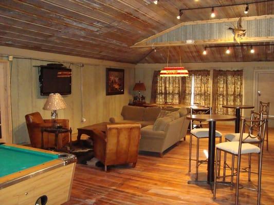 Upstairs area