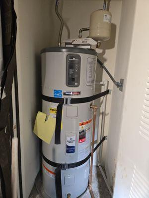hybrid water heater
heat pump