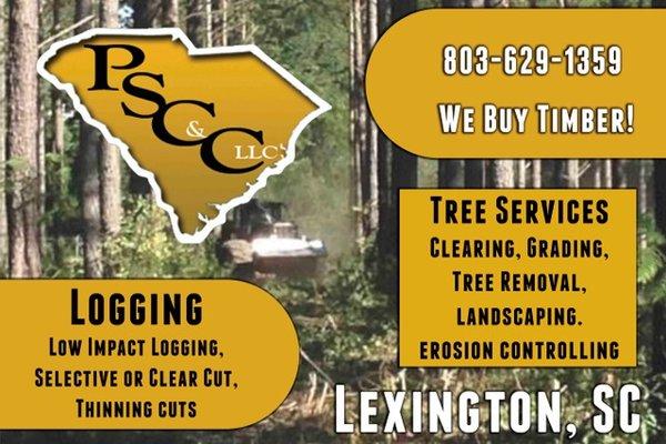 PSC&C Logging Clearing & Tree Service