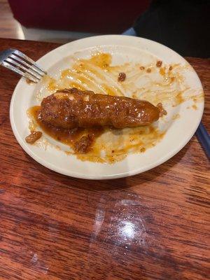 Just tried their new chicken strips Mango habanero and their the best I've ever had better than Buffalo Wild Wings highly recommended