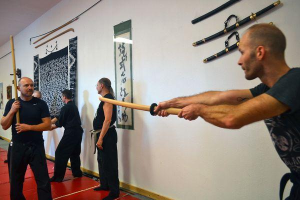Training at Rio Rancho Bujinkan
