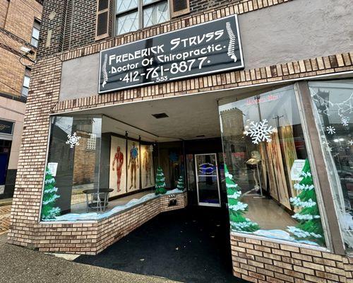 Front exterior of business